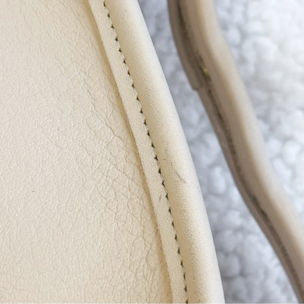 Vintage Coach 1997 Legacy Flap Bone Leather Crossbody Amazing Condition 9965 - Picture 7 of 16